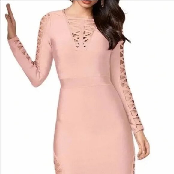 VENUS Midnight Blue Bandage Strappy Dress NEW WITH TAG!!! - Picture 16 of 16